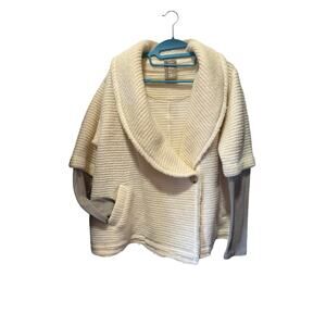 Dolan (Anthro) Left Coast Collection Overland Double Breasted Sweater Size L